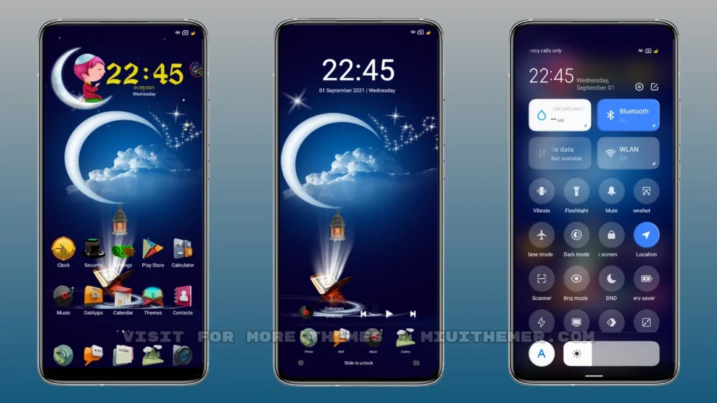 İslâmi 3D MIUI Theme