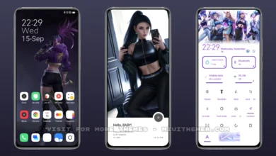 KDA Line X MIUI Theme