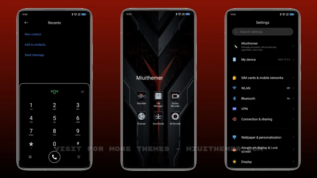 Legion MIUI Theme