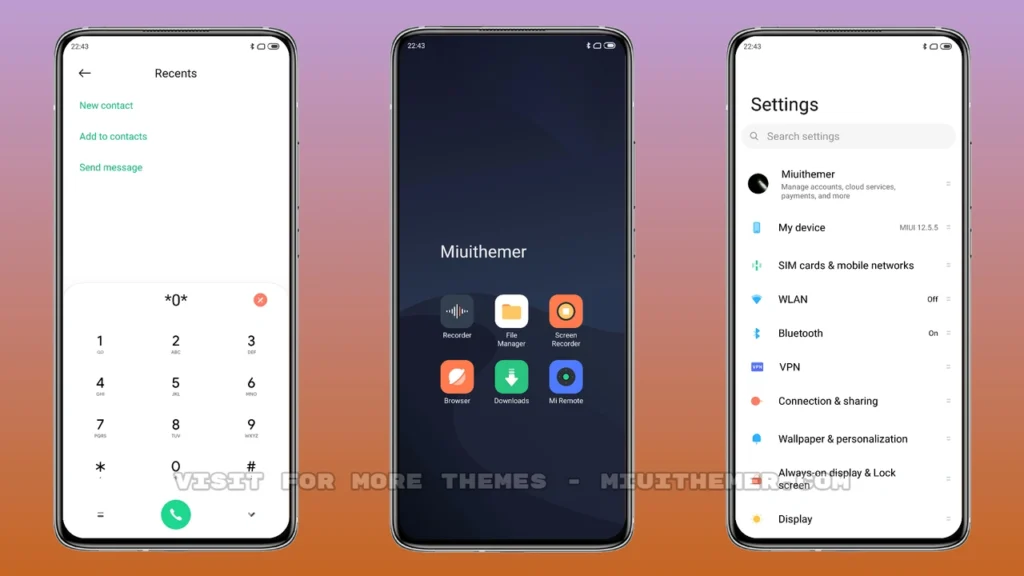 Mercury V12 MIUI Theme