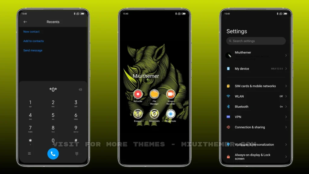 Minimal Rhyno MIUI Theme