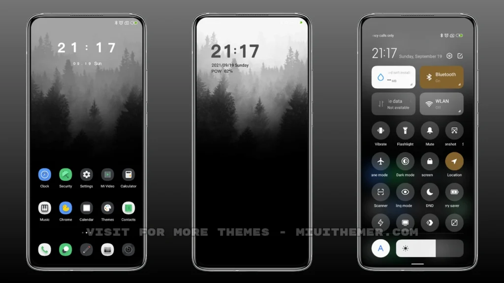 Misty jungle MIUI Theme