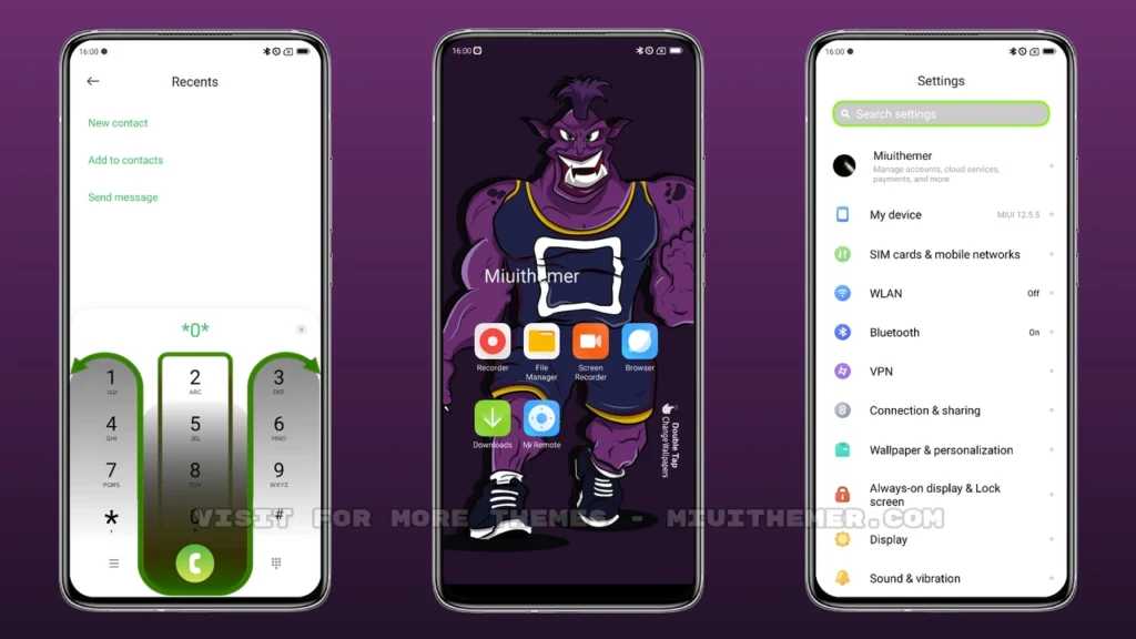 Monstars_1996 MIUI Theme