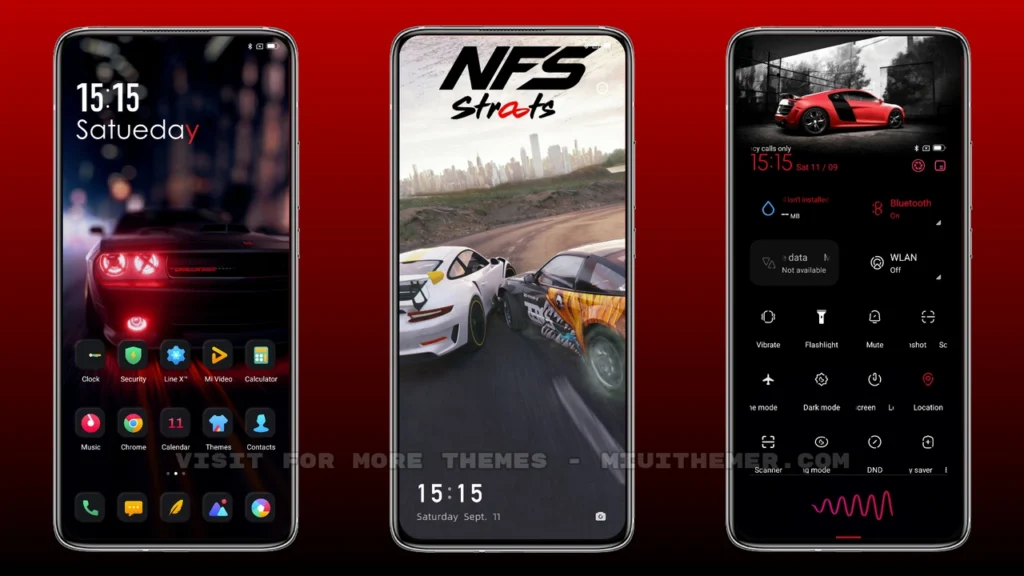 NFS Line X MIUI Theme