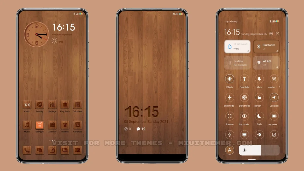 Natural Grain MIUI Theme