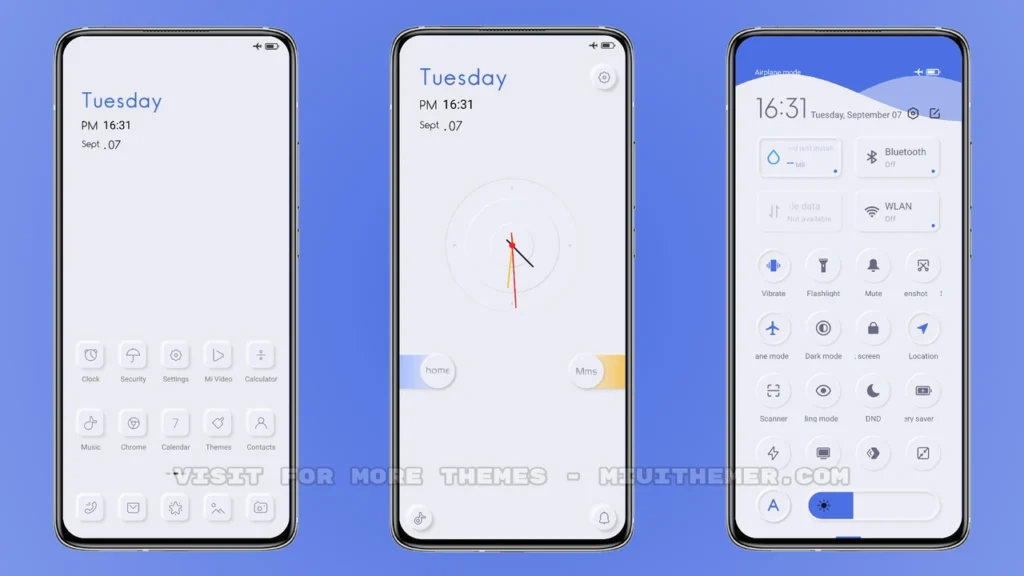 Neumorphism MIUI Theme