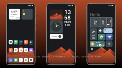 Night Desert MIUI Theme