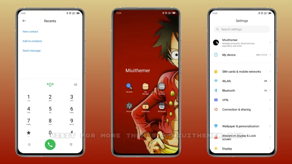 One Piece v12 MIUI Theme