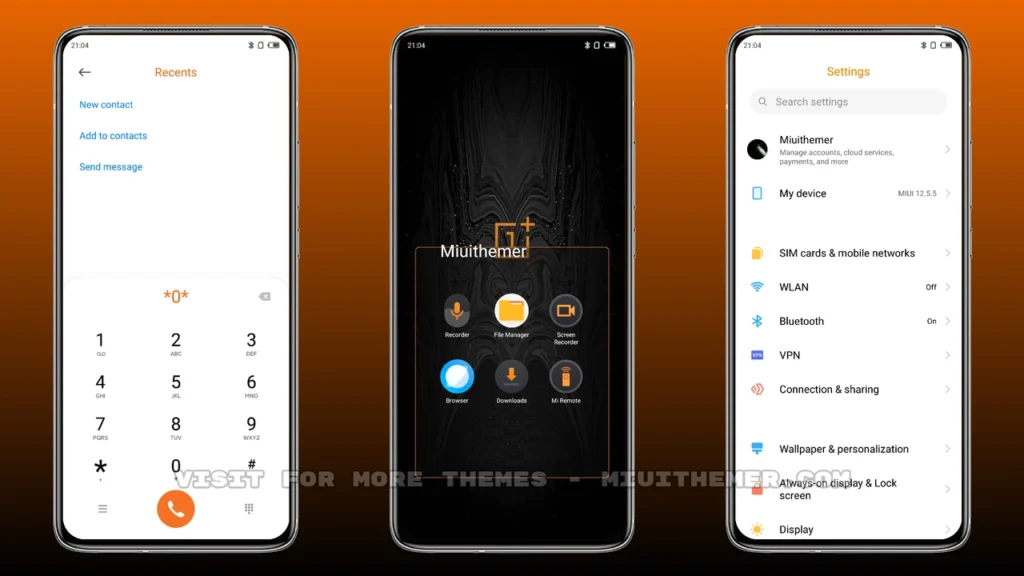 One Plus McLaren MIUI Theme