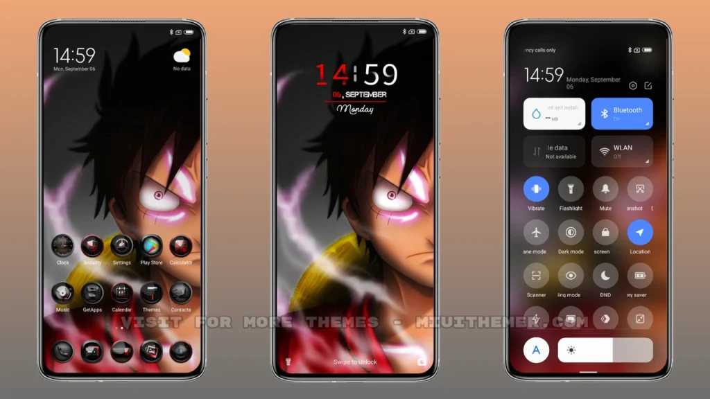 One piece Lite MIUI Theme