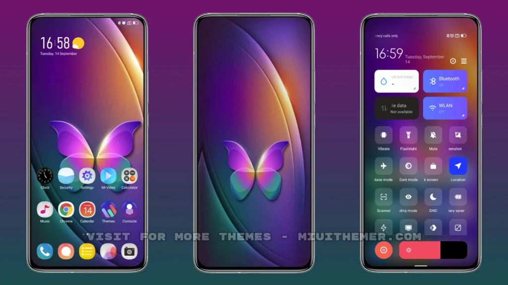 P-Farfalla v12.5 MIUI Theme
