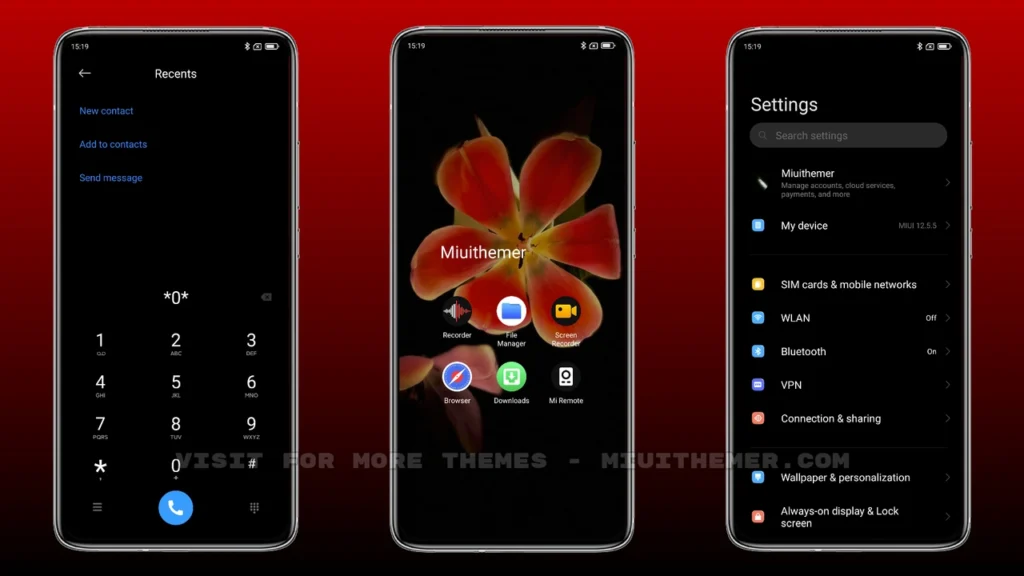 P-Fiore v12.5 MIUI Theme
