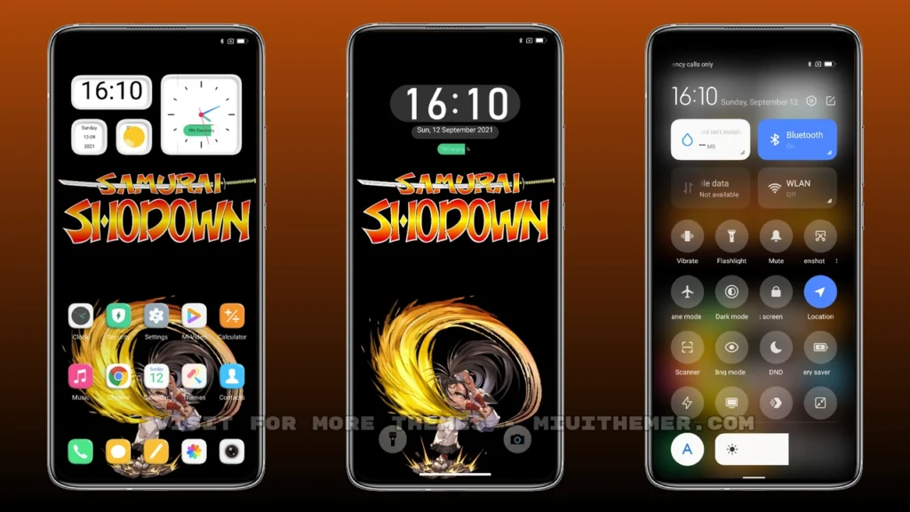 P-Samurai v12.5 MIUI Theme