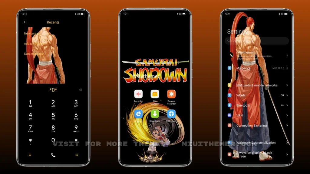 P-Samurai v12.5 MIUI Theme