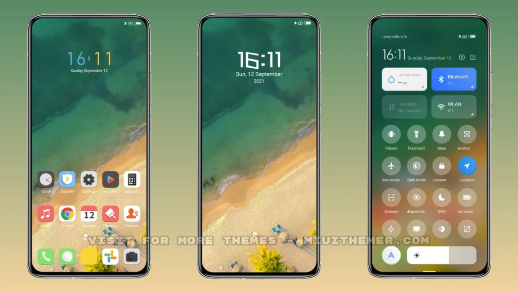 P-Spiaggia v12.5 MIUI Theme