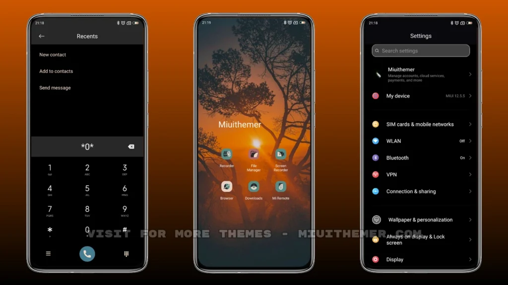 Pineta mod 12 MIUI Theme