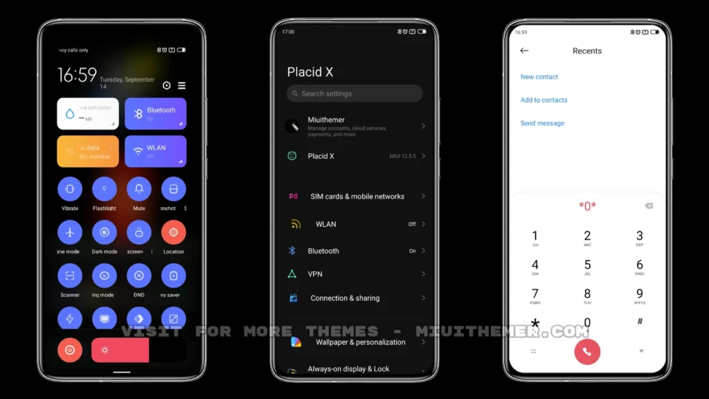 Placid X MIUI Theme