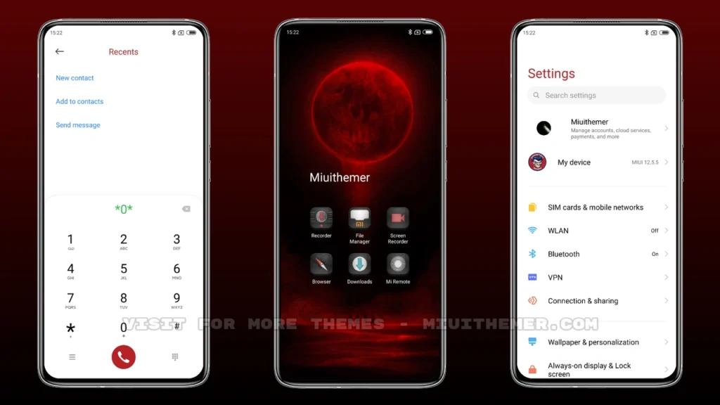 Red Dawn v12.5 MIUI Theme