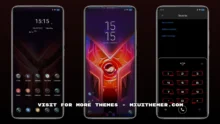 Rog Phone Game Ui MIUI Theme