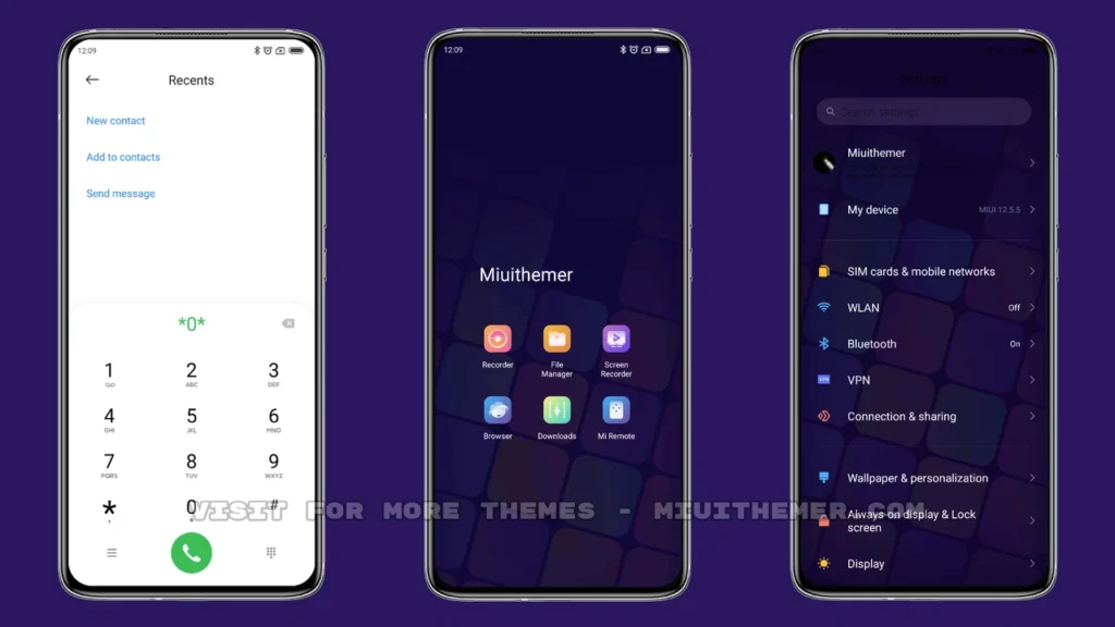 Shining color MIUI Theme