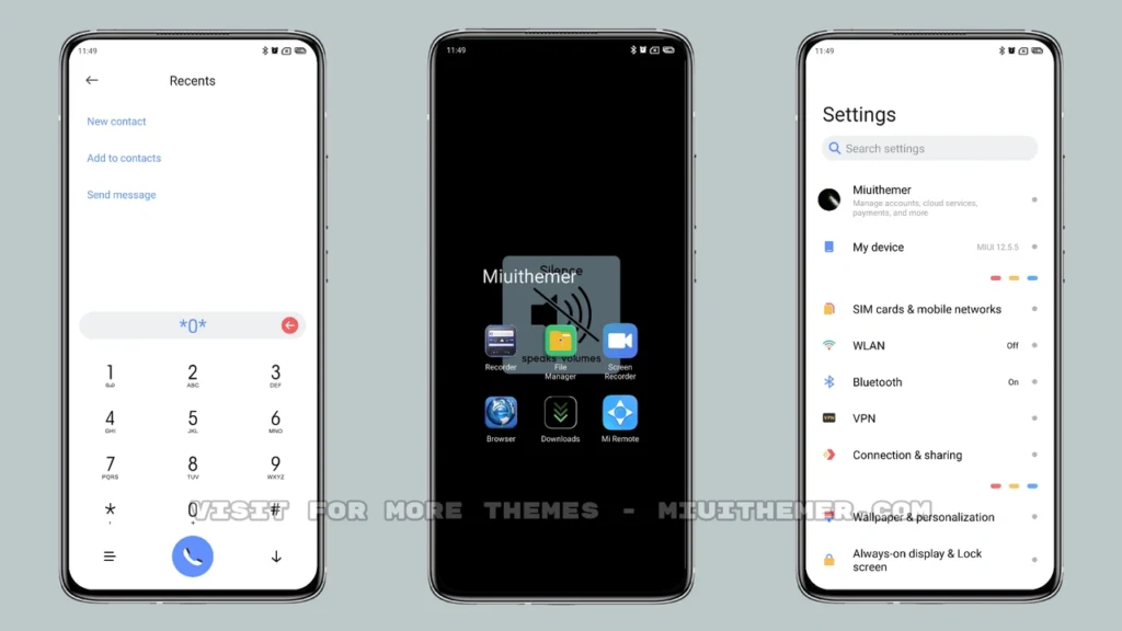 Silence v12 MIUI Theme