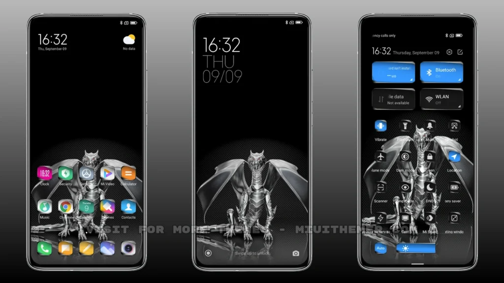 Silver Dragon MIUI Theme