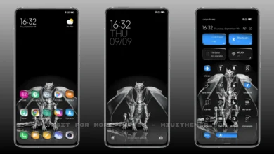 Silver Dragon MIUI Theme