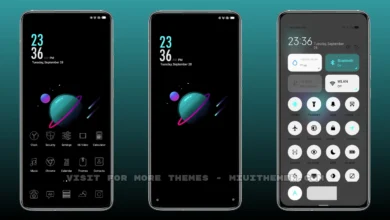 Space star MIUI Theme