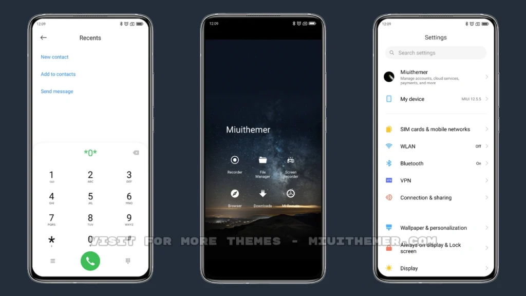 Starry Night MIUI Theme