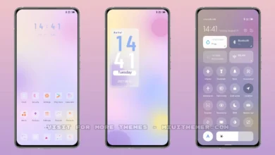 Sugar glass MIUI Theme