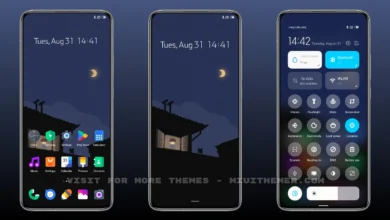 Thoughtful night MIUI Theme