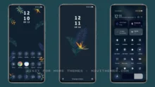 Tropical Dark Leaves_3MDS MIUI Theme