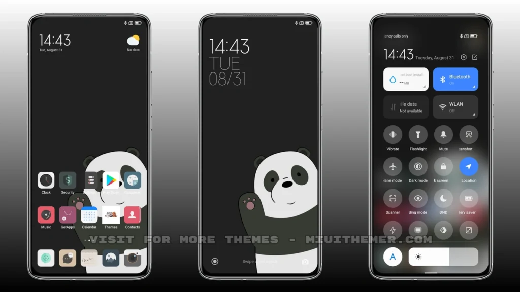 We Bare Bears MIUI Theme