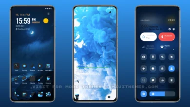 ft_blue-fire MIUI Theme