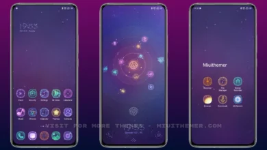 12 constellations MIUI Theme