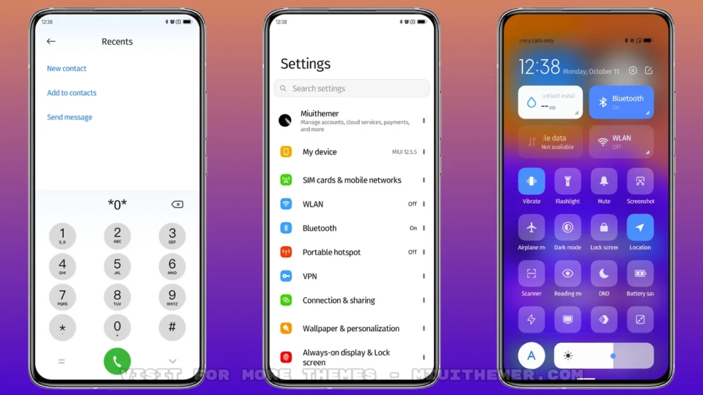 14 UI MIUI Theme