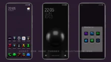 3D Shiny Black MIUI Theme