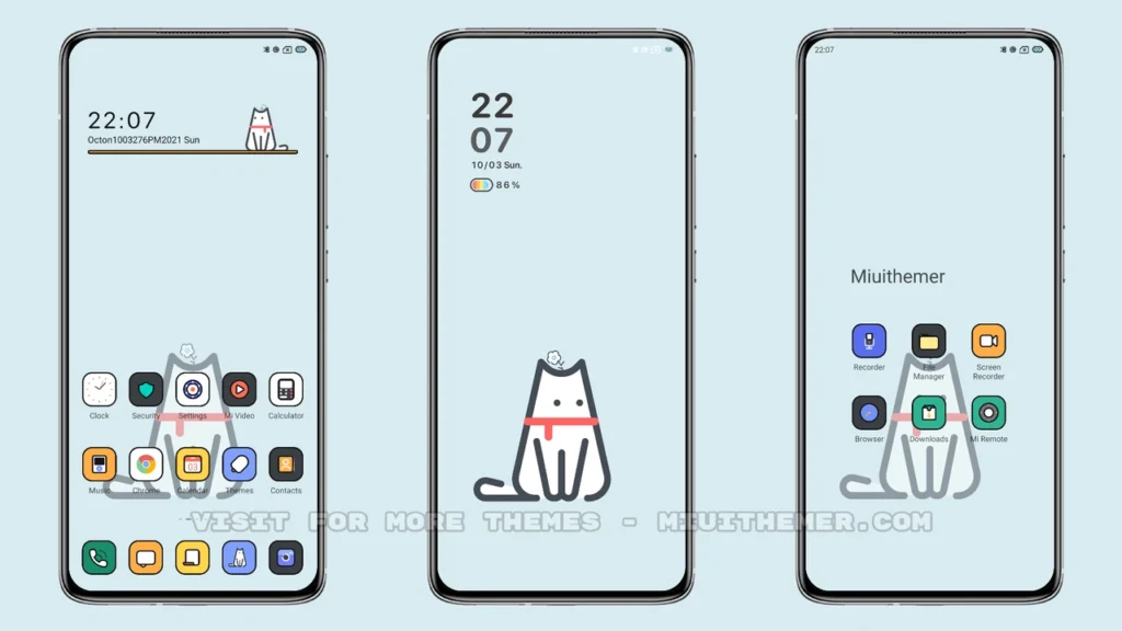 A cat MIUI Theme