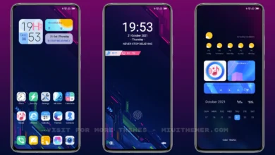 Abstract Color MIUI Theme