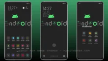 Android Grey MIUI Theme