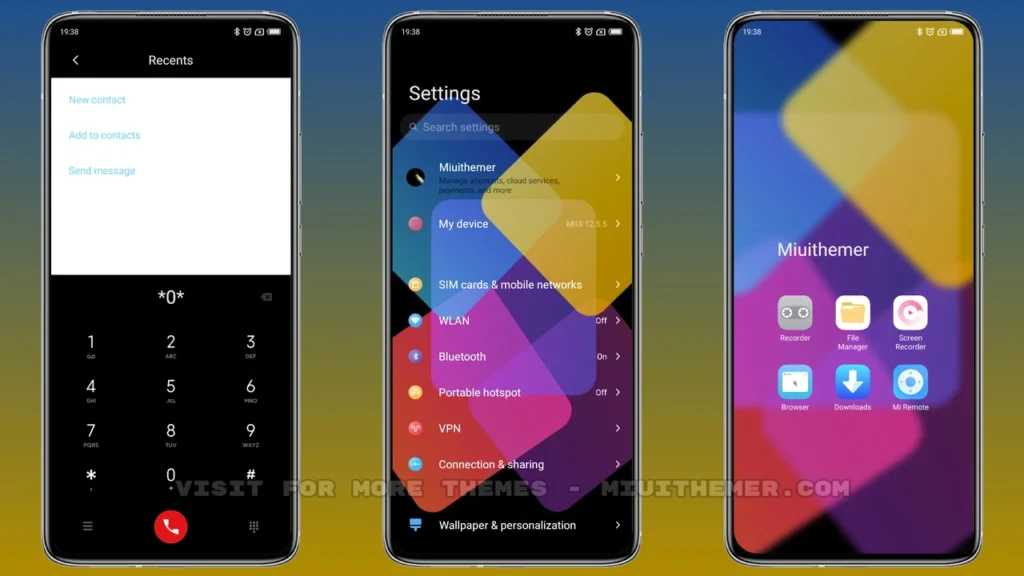 Astratti mod v12 MIUI Theme