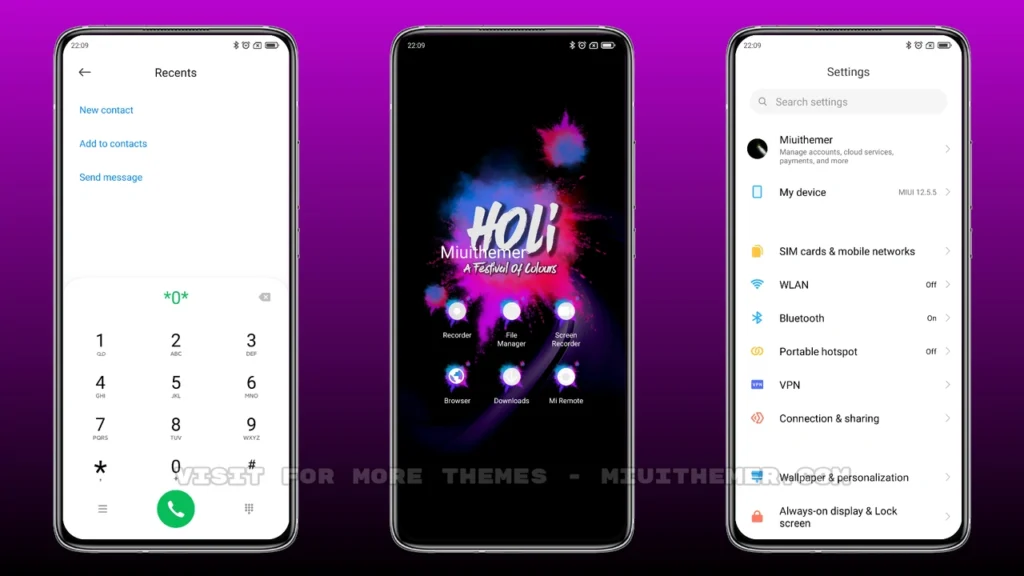 COLOURS-HOLI MIUI Theme