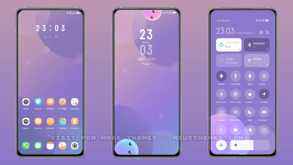 Colorful harmony MIUI Theme