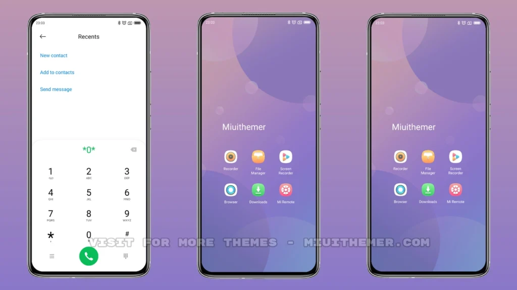 Colorful harmony MIUI Theme