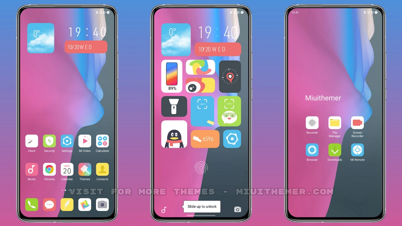 Cosmos UI MIUI theme for Xiaomi and Redmi devices MIUI Themer