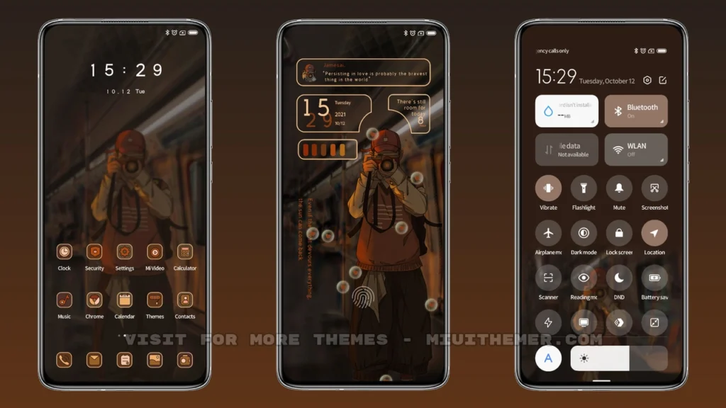 Empty time MIUI Theme