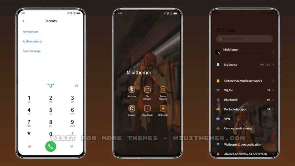 Empty time MIUI Theme