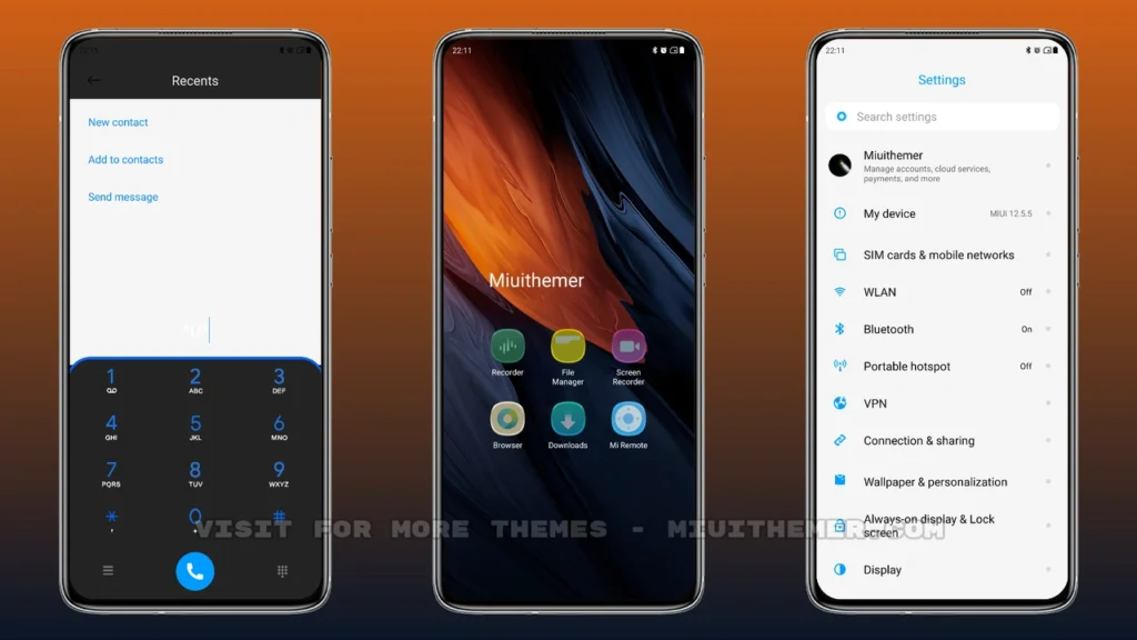 Experience Black MIUI Theme