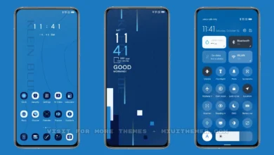 Klein Blue Allah MIUI Theme