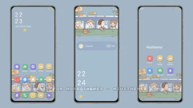 Lovely train MIUI Theme